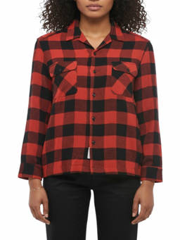 Woolrich - Red Relaxed Checks Shirt