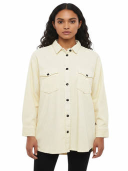 Woolrich - Off White Relaxed Stripes Shirt