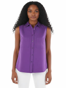 Woolrich - Purple Regular Solid Shirt