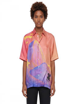 Stella McCartney - Multicolor Relaxed Printed Shirt