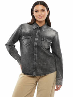 Dsquared2 - Dark Grey Solid Shirt