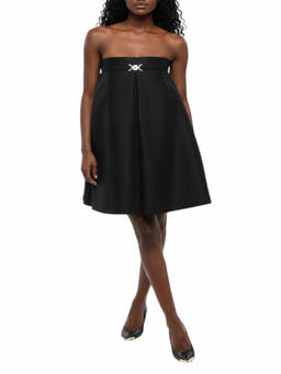 Versace - Black Strapless Mini Dress (S)