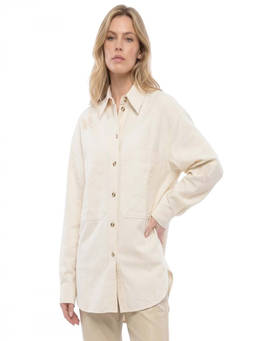 Nanushka - Off White Solid Shirt