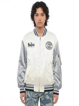 Stella McCartney - White Graphic Band Collar Jacket