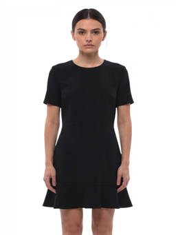 Stella McCartney - Black Round Neck Mini Dress (M)