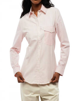 Woolrich - Pink Slim Stripes Shirt