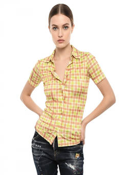 Dsquared2 - Multicolor Slim Checks Shirt (XS)