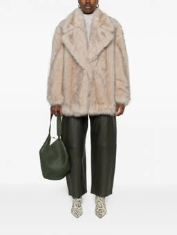 Sportmax - Beige Self-Tie Coat (M)