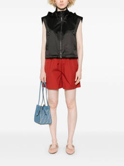 Fendi - Black Technical Silk Gilet