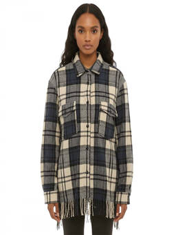 Woolrich - Blue Oversized Checked Shirt (L)