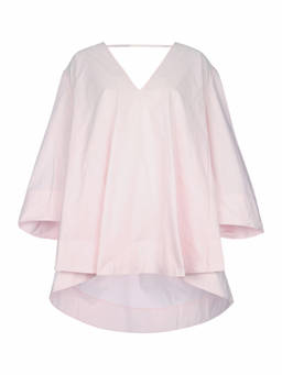 JACQUEMUS - Light Pink V-Neck Mini Dress (S)