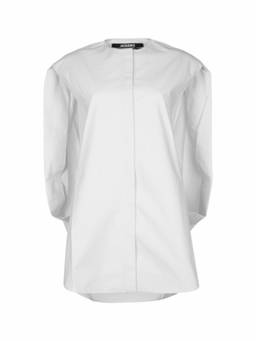 JACQUEMUS - White Crew Neck Mini Dress