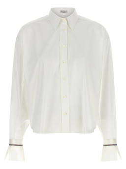 Brunello Cucinelli - White Relaxed Solid Shirt