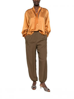 Forte Forte - Orange Regular Solid Shirt