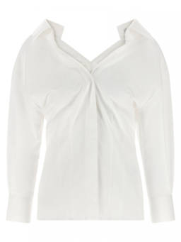 Givenchy - White Slim Solid Shirt (S)