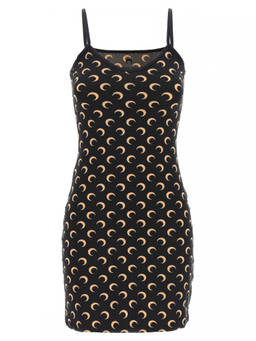 Marine Serre - Black Moon Dress