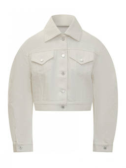 Givenchy - White Shirt Collar Jacket (M)