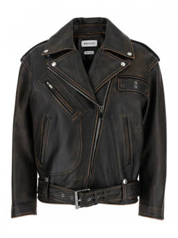 Alexander McQueen - Brown Solid Notched Lapel Jacket (S)