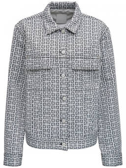 Givenchy - Black Logo Shirt Collar Jacket