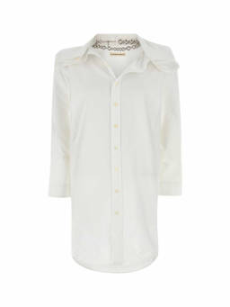 Y/Project - White Oxford Shirt Dress
