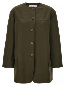 Max Mara - Olive Recital Midi Jacket
