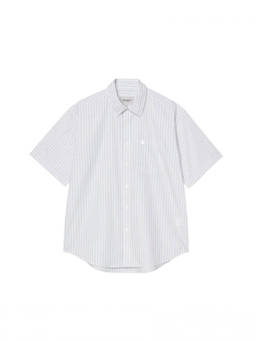 Carhartt WIP - White Regular Stripes Shirt