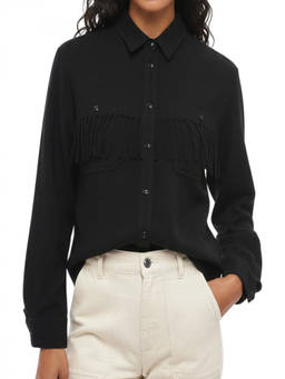 Woolrich - Black Regular Solid Shirt