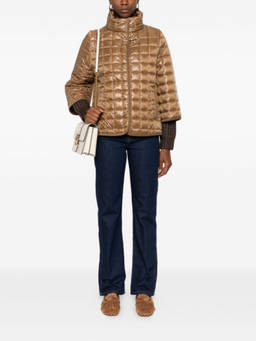 Fay - Beige Quilted Jacket (M)