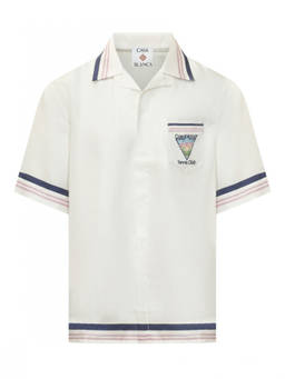 Casablanca - White Graphic Logo Shirt