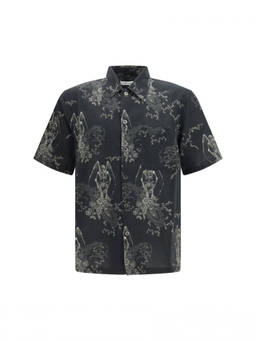 Our Legacy - Grey Regular Paisley Shirt