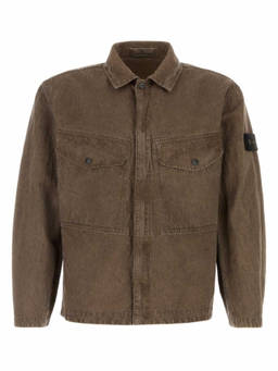 Stone Island - Lead Brown Regular Overshirt