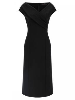 Ermanno Scervino - Black Crossover Dress (S)