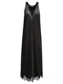 Balenciaga - Black Lace Trimmed Dress (M)