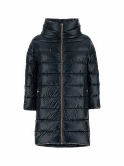 Herno - Navy Blue Nylon Matilde Jacket