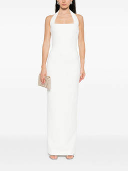 SOLACE London - White Ilona Maxi Dress (M)