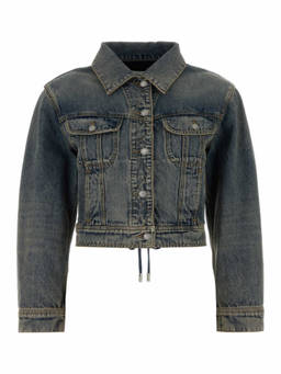 Alexander McQueen - Blue Shirt Collar Jacket