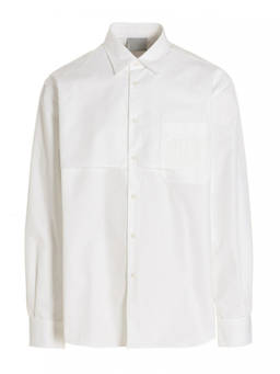 Vtmnts - White Oversized Solid Shirt (S)
