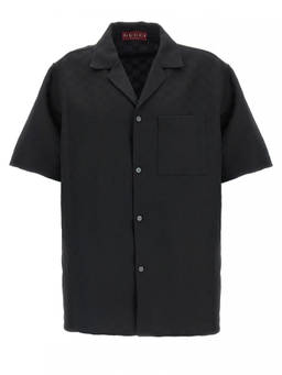 Gucci - Black Regular Jacquard Shirt
