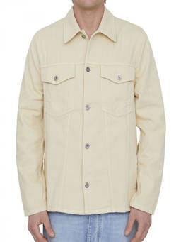 OFF-WHITE - Light Beige Denim Shirt