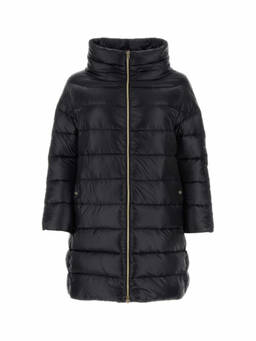 Herno - Black High Neck Jacket