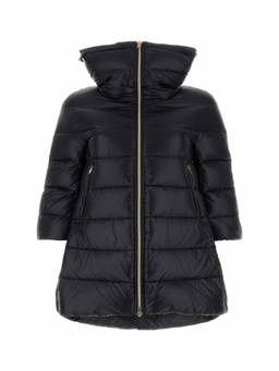Herno - Black High Neck Jacket