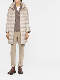 Herno - Peach High Neck Jacket