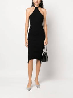 Courreges - Black Sleeveless Long Dress