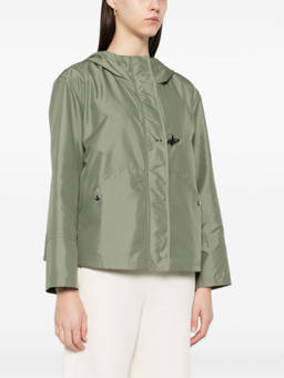 Fay - Green Short Parka Coat (L)