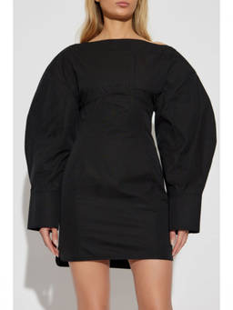 JACQUEMUS - Black La Robe Chemise Casaco dress (XS)