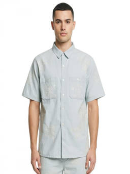 Kenzo - Light Blue Embroidered Shirt