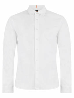Boss - White Slim Logo Shirt