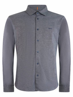 Boss - Grey Slim Logo Shirt