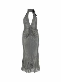 Alessandra Rich - Grey Viscose Dress (XS)
