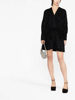 Marant Etoile - Black Alexande velvet mini dress (XS)